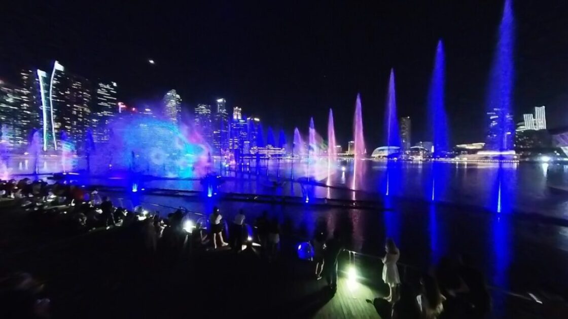 Marina Bay Sands Spectra Light Show